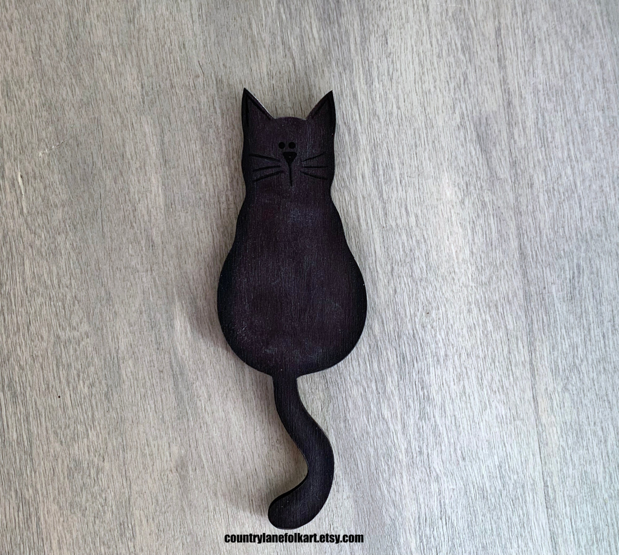 Black cat cute fridge birthday gifts for Etsy