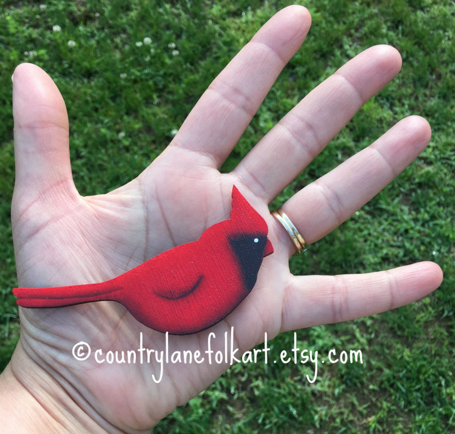 Cardinal Refrigerator Cardinal Decor Cardinal Etsy