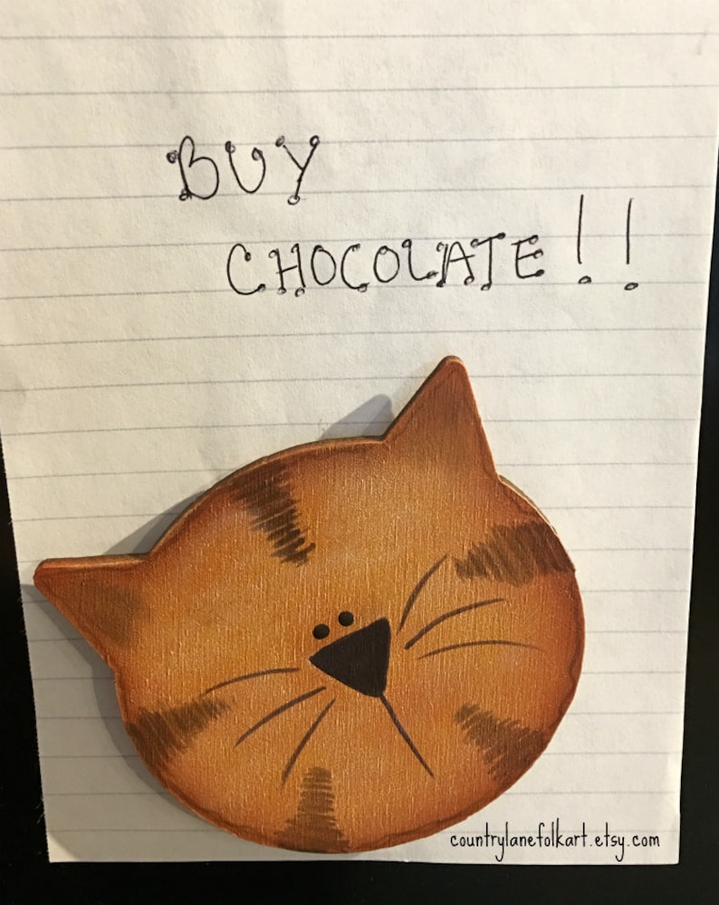 cat lover gift Christmas gifts for sister orange tabby cat refrigerator magnet stocking stuffers for women pet parent gift,