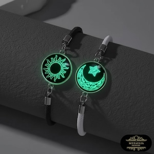sexy unterwäsche für frau Paar-Armband Intelligente Fernbeziehungsgeschenke leuchten auf & Vibration  Berührungsarmbänder für Coup main image 0