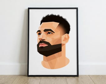 Mohamed Salah-print