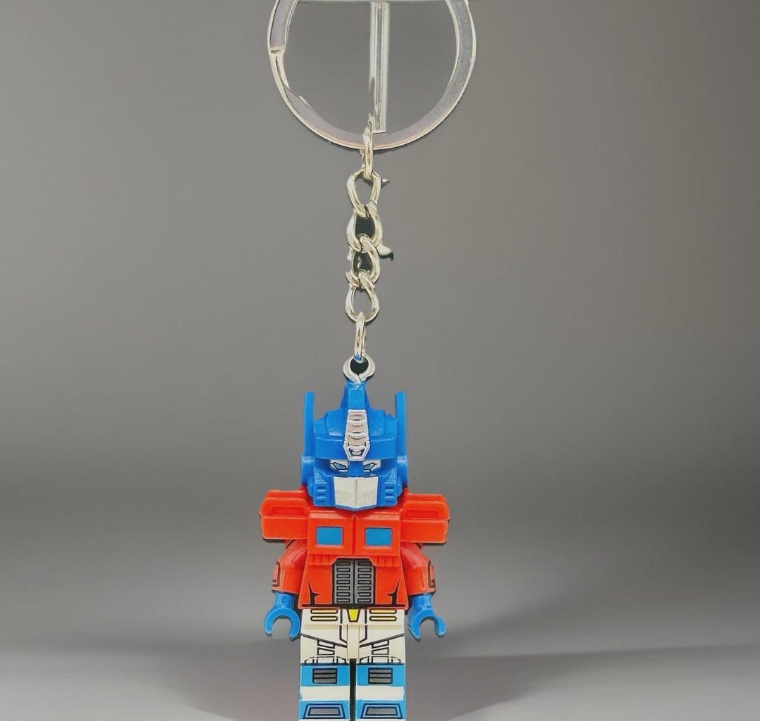 0489-KC - Optimus Prime Keychain - Etsy