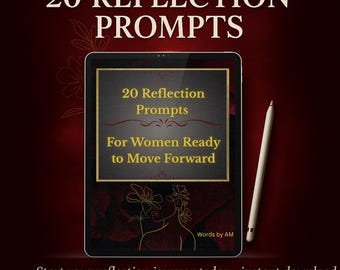 Journal de découverte de soi pour femmes | 20 invites de réflexion (PDF)