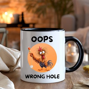 Funny Nurse Mug Oops Wrong Hole, Medical Humor Mug, Nurse Gift, Healthcare Worker Gift, Doctor Funny Cup, Nursing School Gift Idea