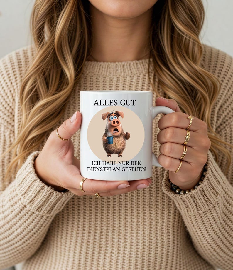 Funny Nurse Gift Mug, Healthcare Humor Cup, Work Schedule Joke, Medical ...