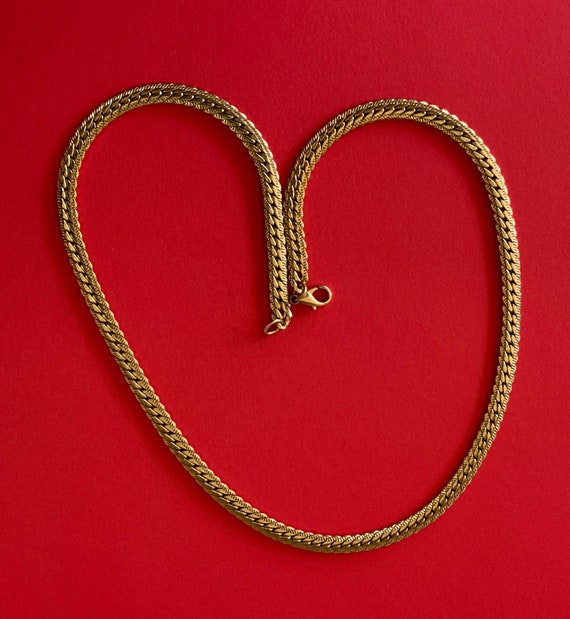 Ikita Paris Goud dubbele ketting met schakels en munt