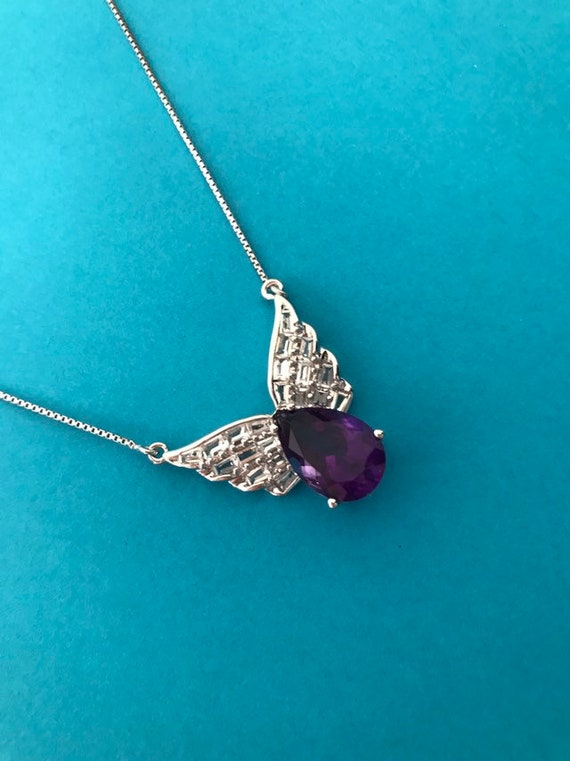 Giver Her Wings Glittery Clear Rectangular and Fa… - image 2