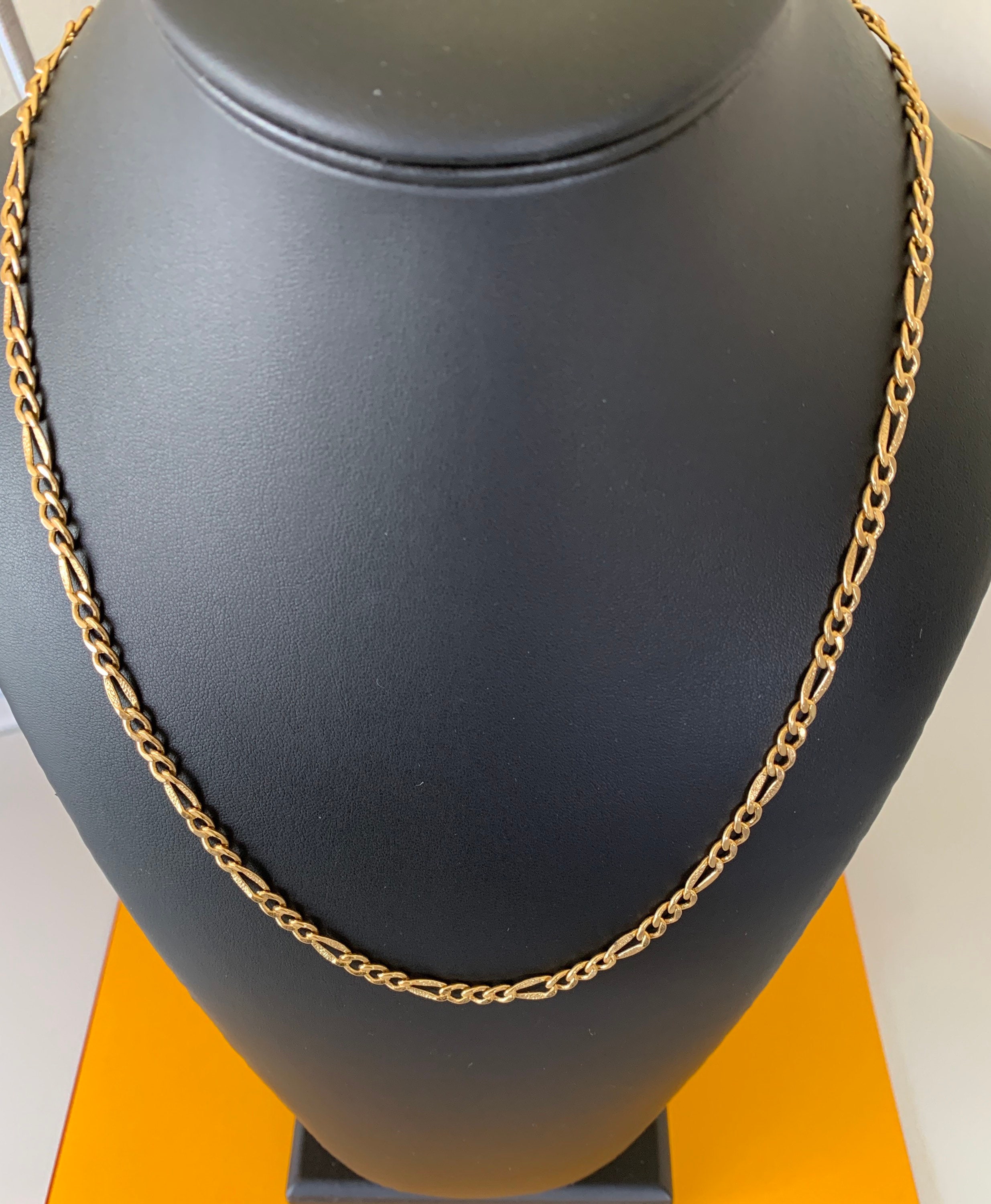 Collier tendance PLUME Plaqué Or 18 Carats 750/000