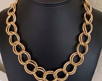 Large Double Link Chunky Choker