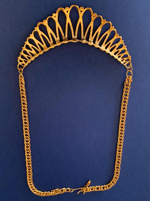 Graduated Loop Like Panel and Chain Choker Neckla… - image 6