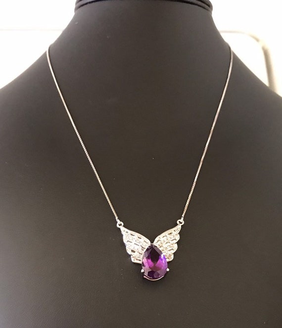 Giver Her Wings Glittery Clear Rectangular and Fa… - image 4