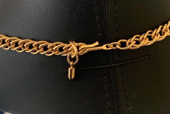 Graduated Loop Like Panel and Chain Choker Neckla… - image 7