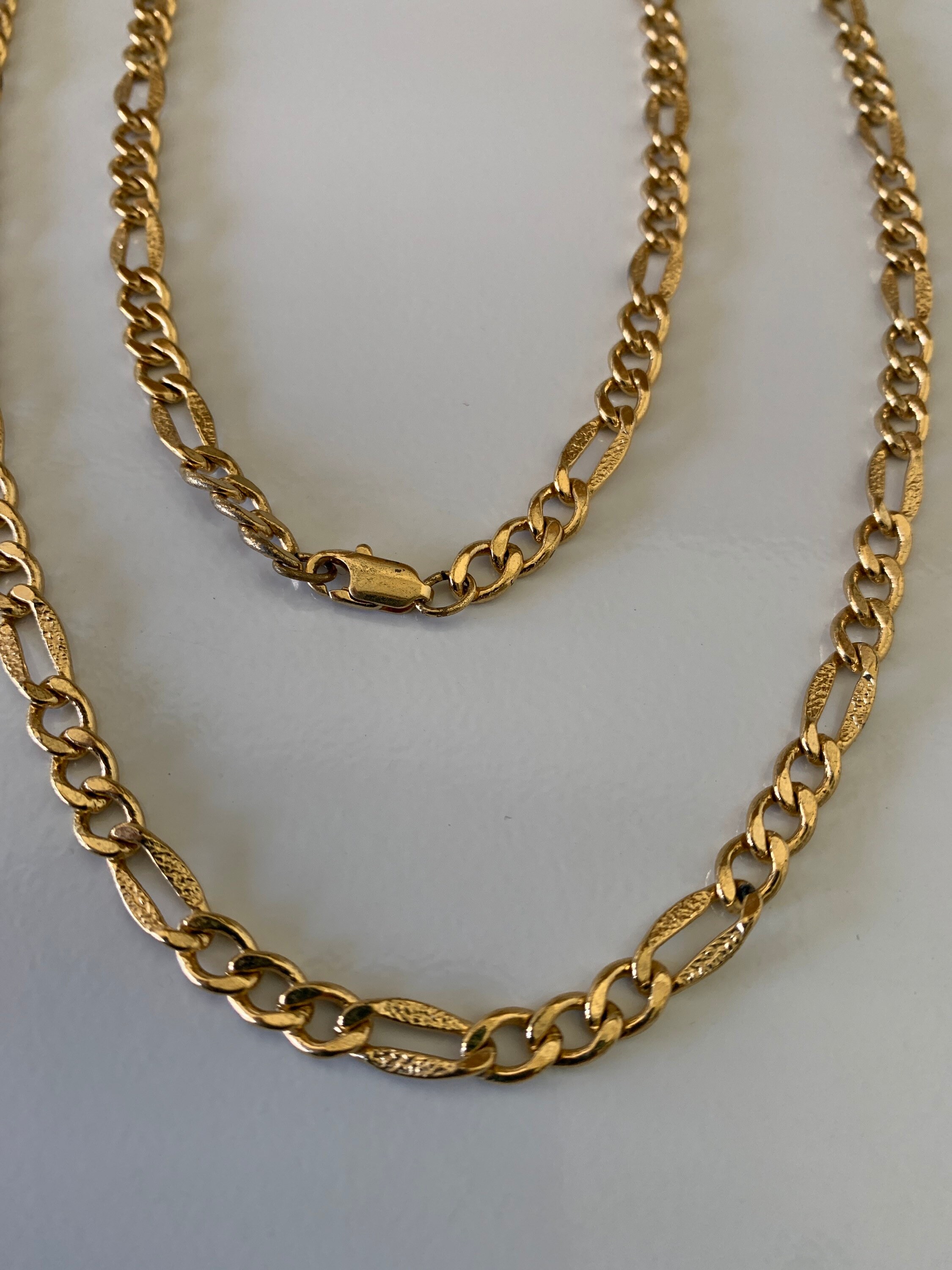 Collier Plaqué Or - Vintage - Bon état - Bijou Femme élégant