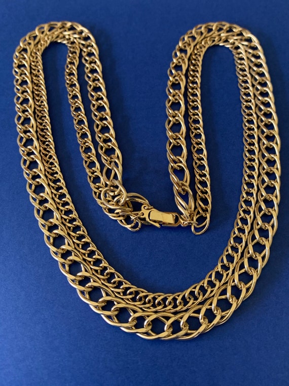 アクセサリー 1970s gold long chain necklace(2way) 1970s gold long chain necklace(2way)