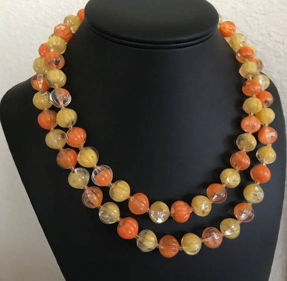 Citrus Neck Candy Two Layers of Lemon Yellow and … - image 5