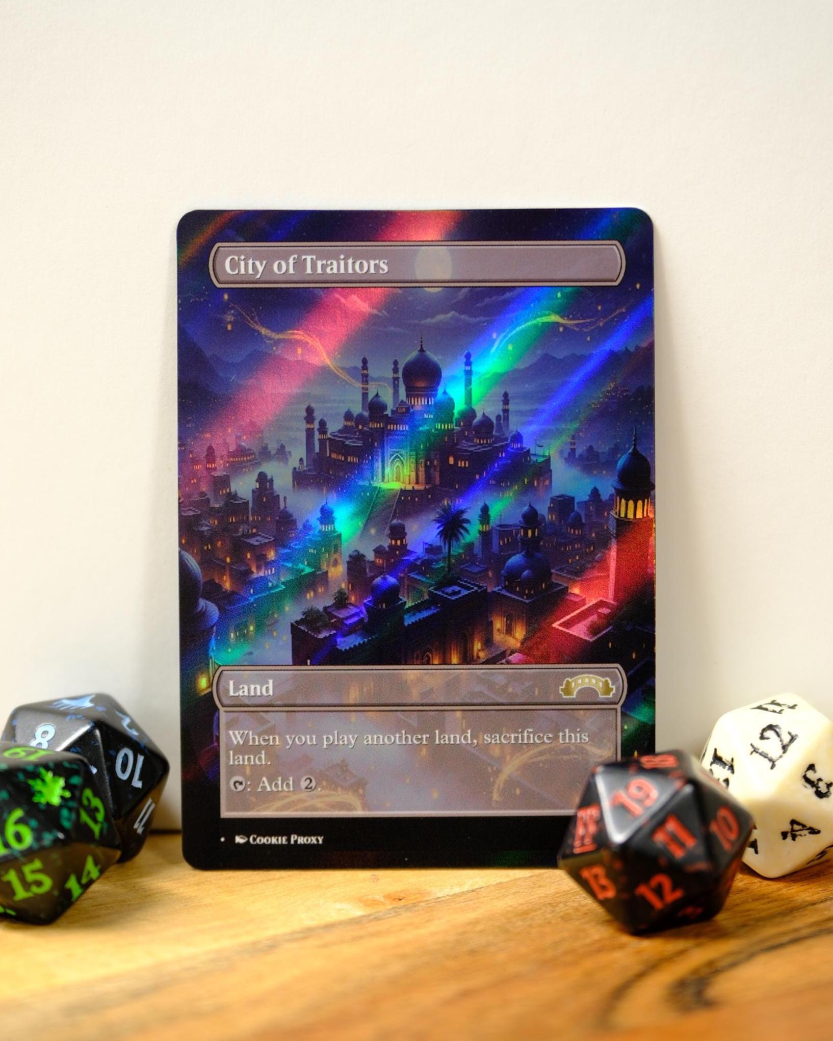 City of Traitors Mtg Proxy - Etsy