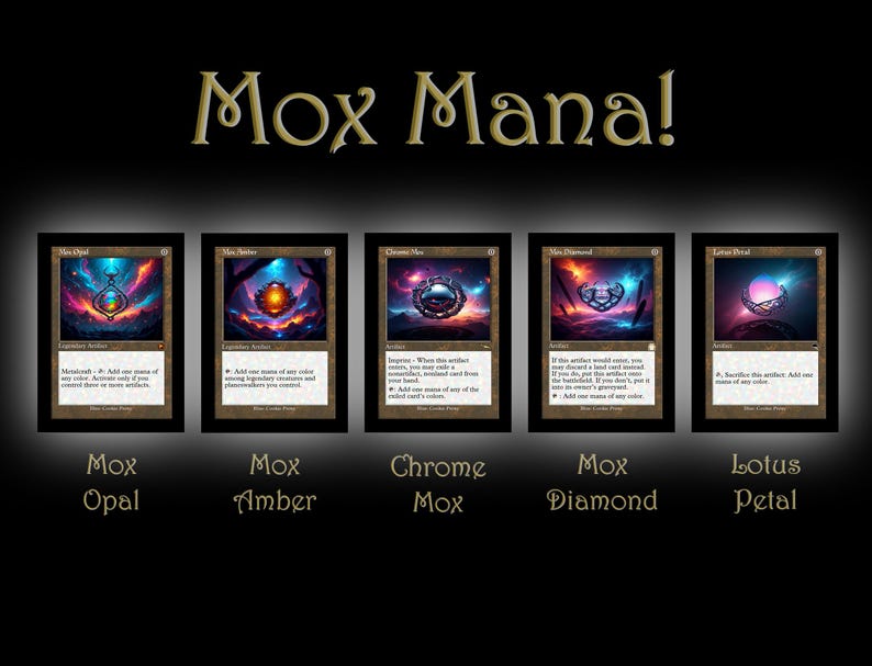 Mox Opal [foil] - MTG Proxy - EDH Artifact Staple - Commander Artifact ...