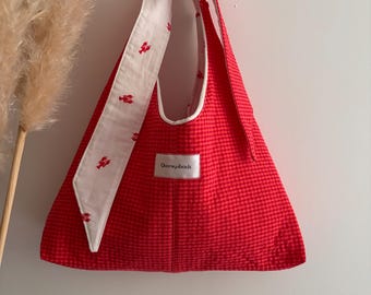 Le sac Eloïse vichy amovible
