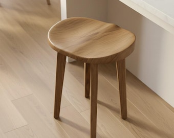 Swivel Counter Stool Walnut Wood Kitchen Bar Stools Christmas Gift