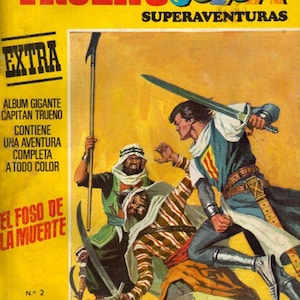 CAPTAIN THUNDER - Over 1400 copies in Spanish. Digital format (.cbr, .cbz and .pdf).