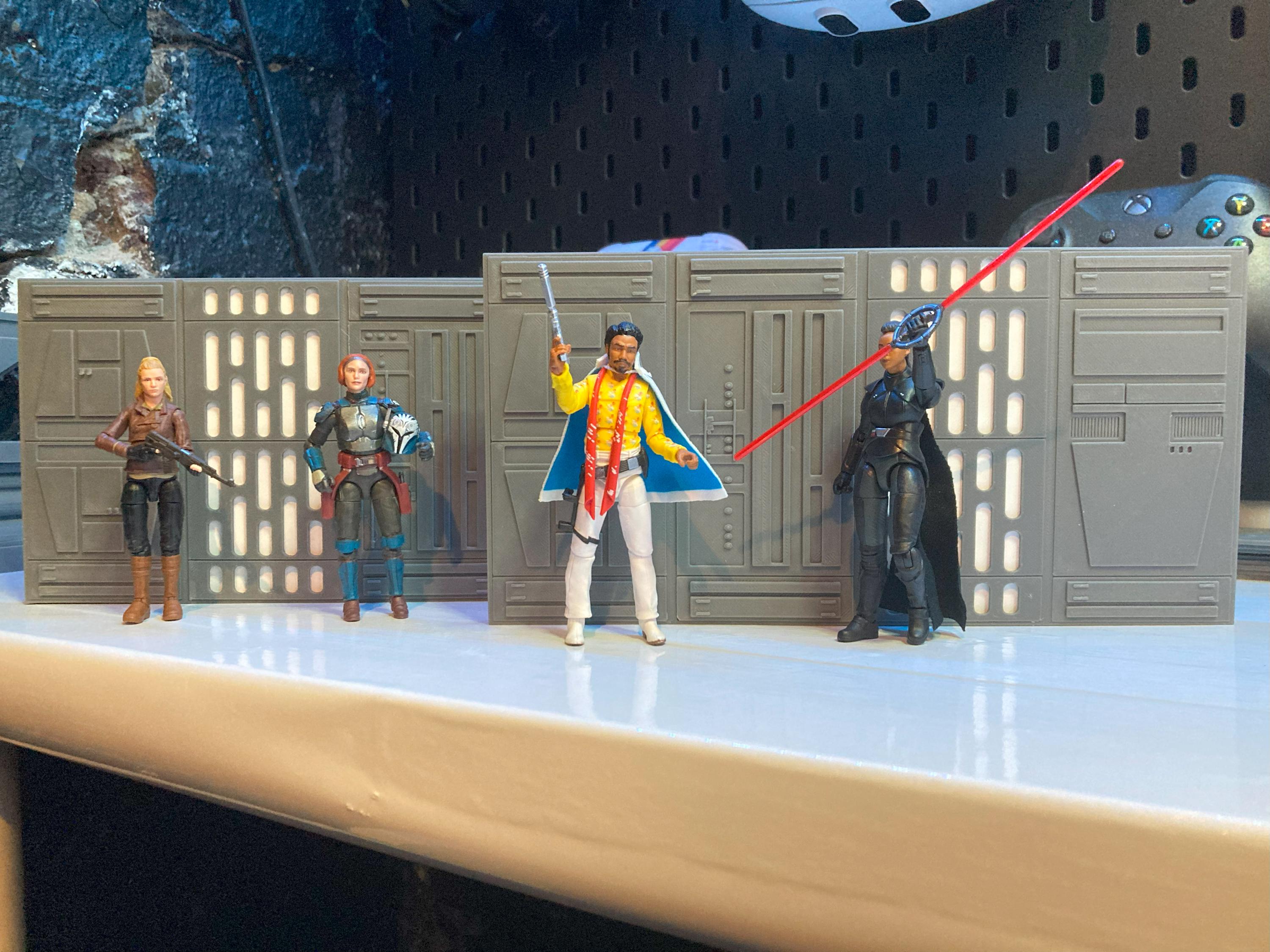 Modular Star Wars Metzaverse Modular Star Wars Inspired Imperial Wall Panels: TVC 3.75 ...
