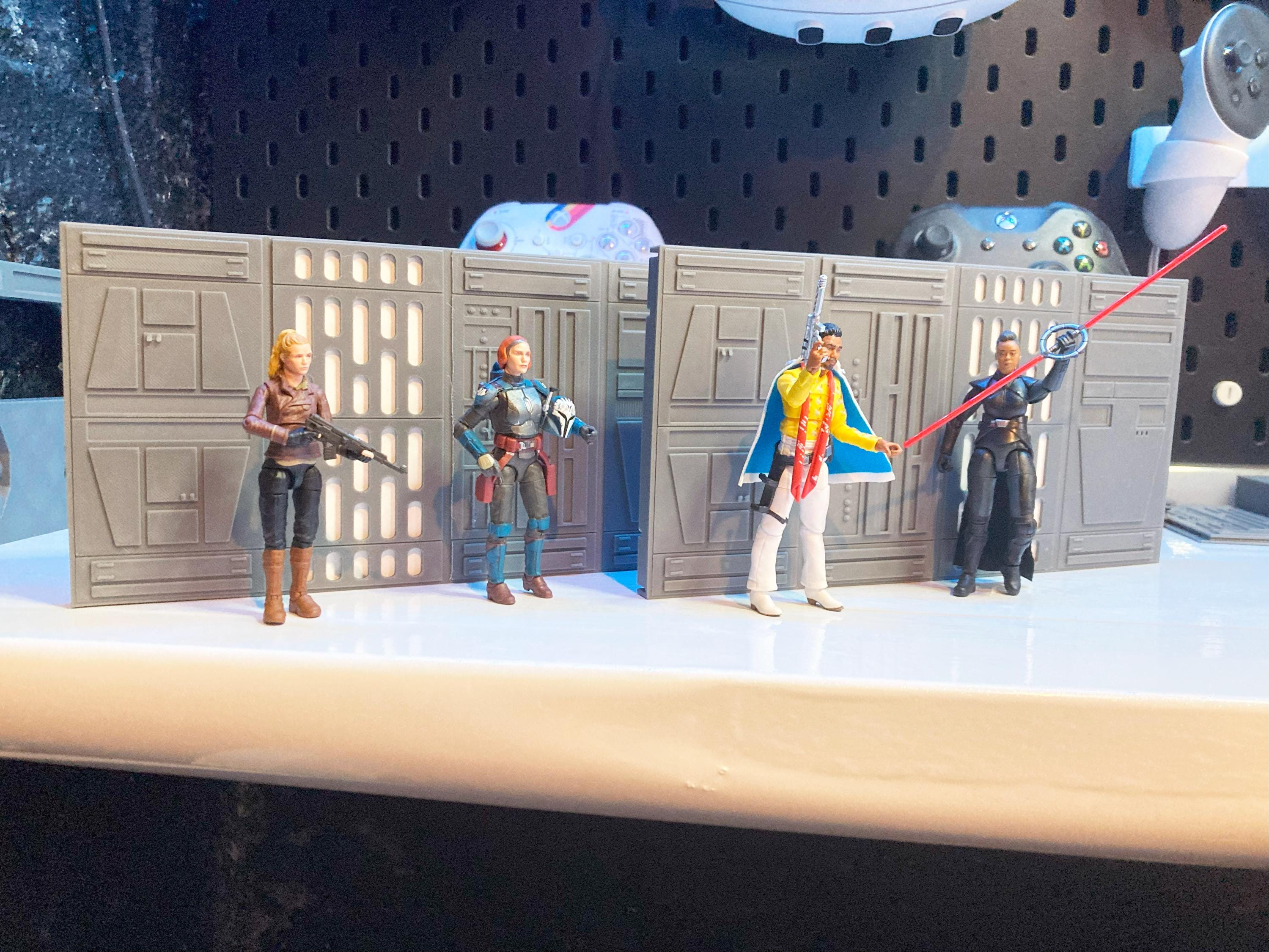 Modular Star Wars Metzaverse Modular Star Wars Inspired Imperial Wall Panels: TVC 3.75 ...