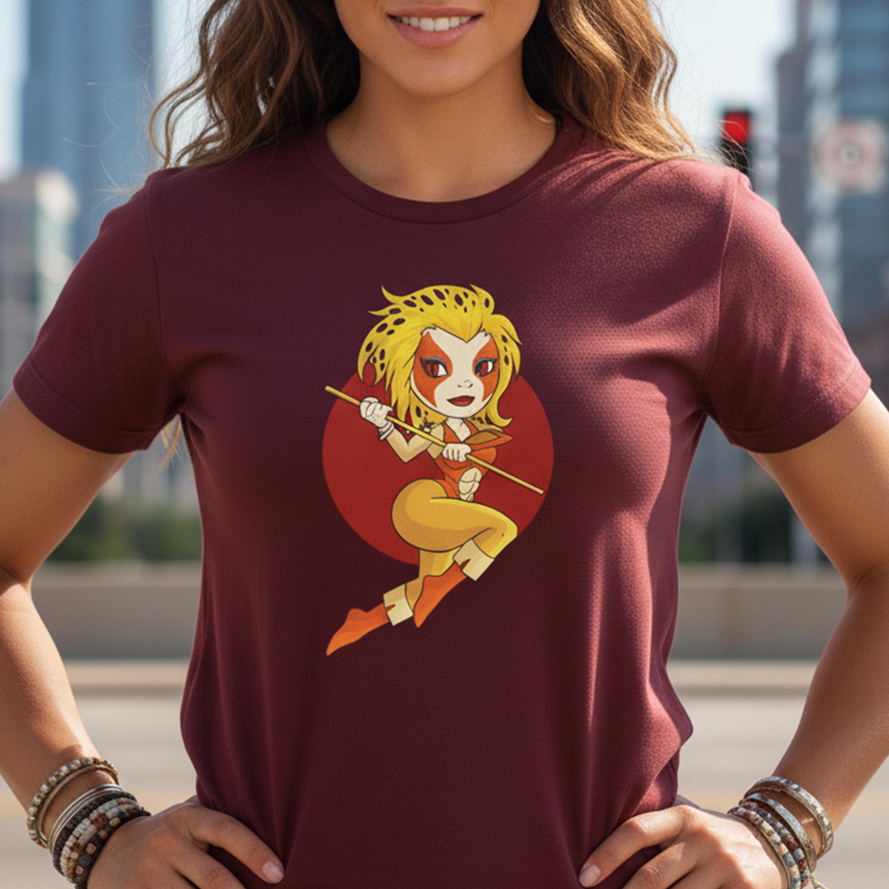 Thundercats Women's Cheetah Print Logo Muscle Tank - Warner Brothers Officially Licensed - View #12