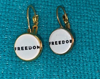 Freedom earrings