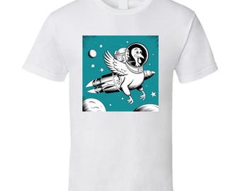 Spaceship Turkey T-Shirt