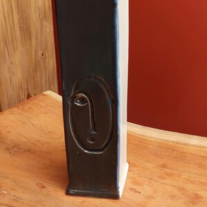 handmade rectangular ceramic vase
