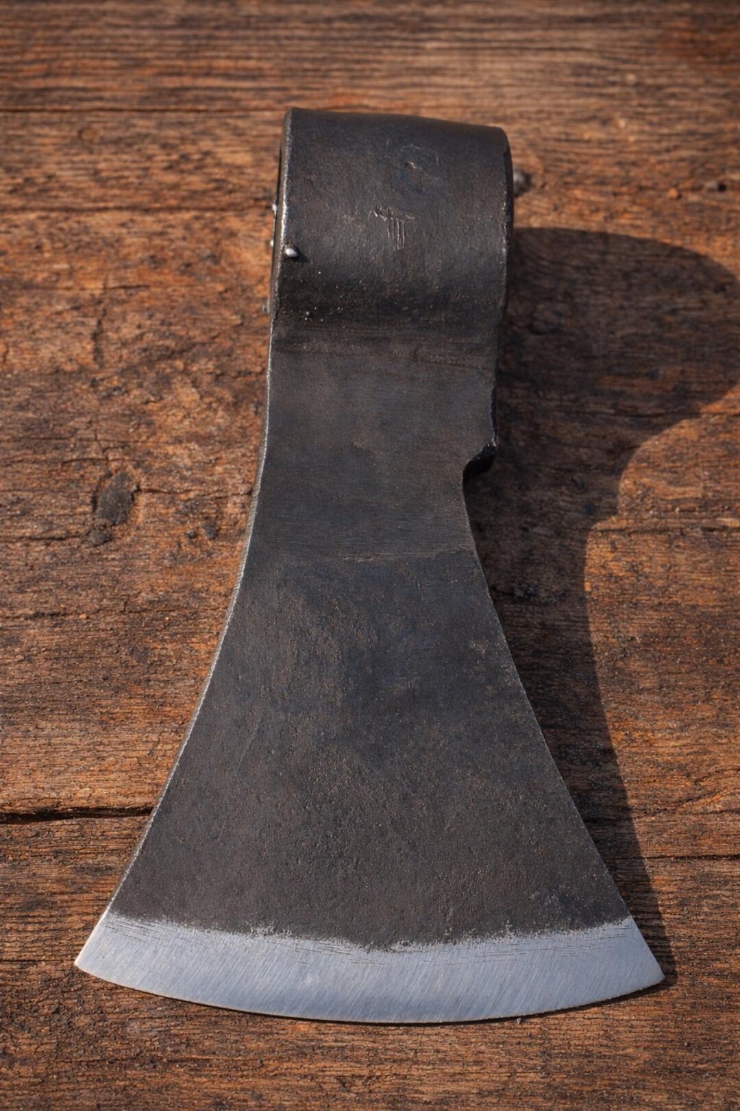 Hand-forged Iron Axe Head Replica | Medieval Art Display Piece - Etsy