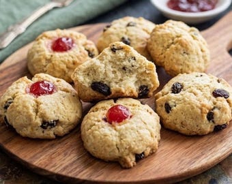 Fresh Gourmet Jamaican Rock cakes or Ghana Rock buns Taste Di Island