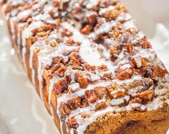 Apple Fritter bread, Fresh bread moist