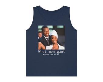 AI tank top. What men want