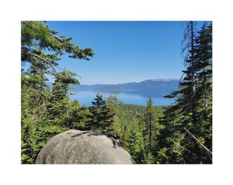 Lake Tahoe in California and Nevada Rolled Posters