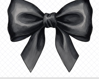 Black Bow Png, Coquette Bow Png, Black Bow Png, Bow png, Ribbon Bow Png, Preppy Bow Png, Coquette Png, Large Black Bow, Black Coquette Png