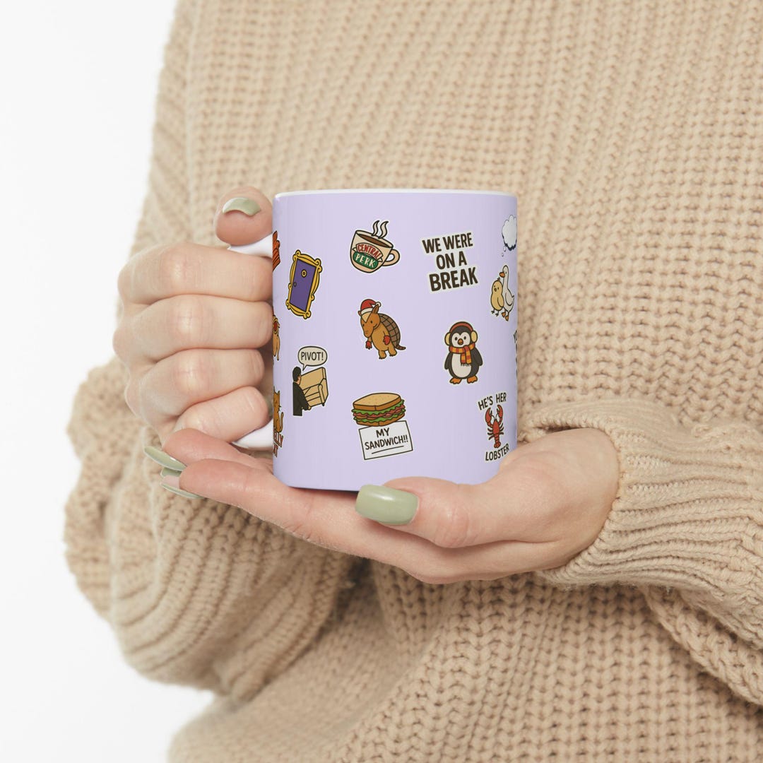 Friends TV Show Coffee Mug - Funny Quotes Ceramic Cup - 11oz Gift for ...