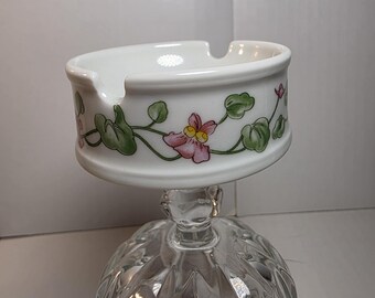 Vintage porseleinen asbak 'Palermo' van Villeroy & Boch — Patroon stopgezet