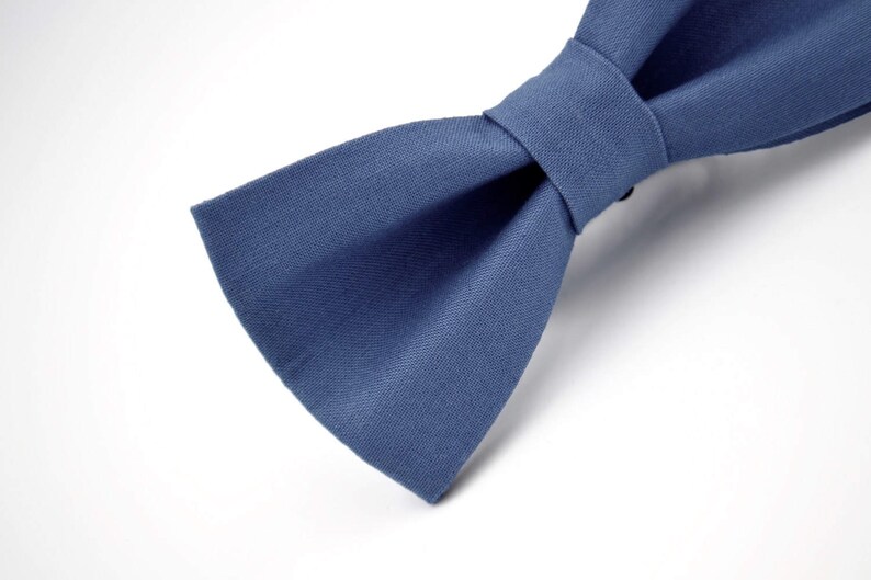 Mens Bowtie Kaufman Kona in Cadet Subtle Navy Blue Bow Tie - Etsy