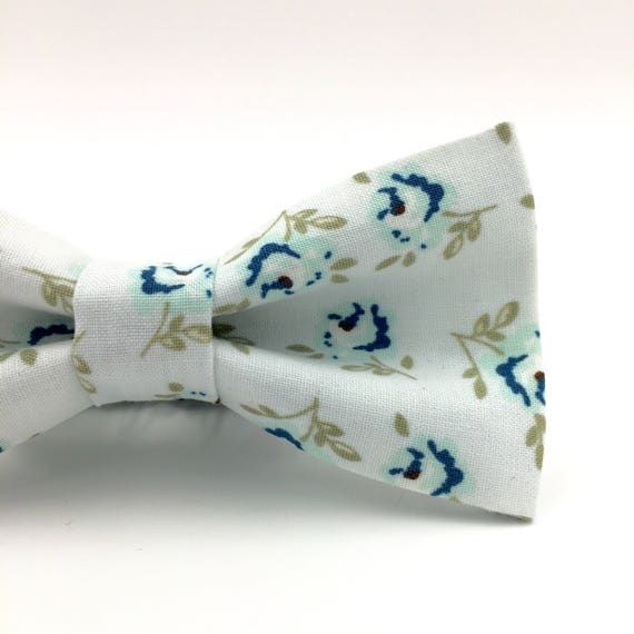 Mens Bow Tie Mens Floral Bow Tie Floral Bow Ties for Men Etsy