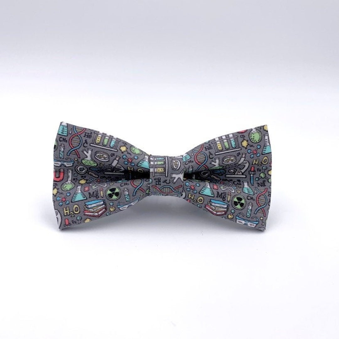 Mens Bow Tie in Science Lab Design - Etsy