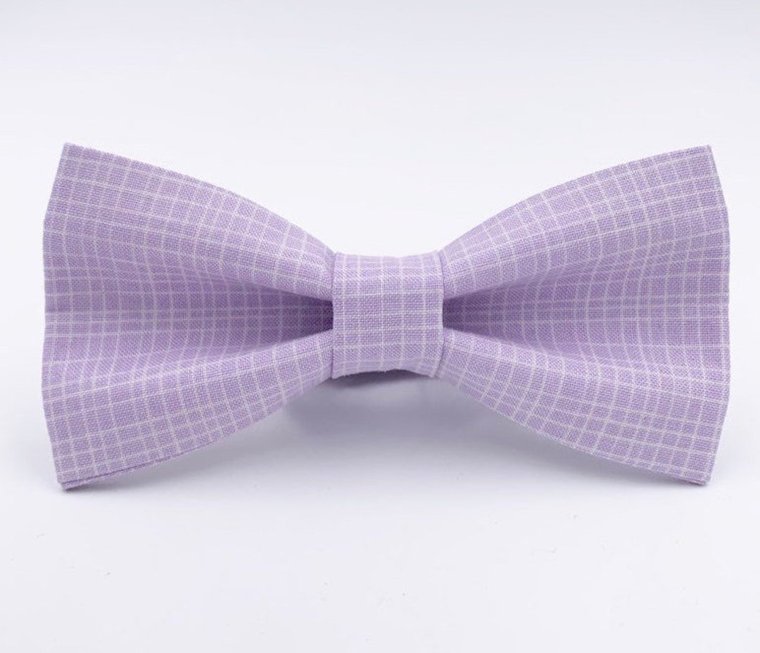 Mens Purple Bow Tie - Etsy