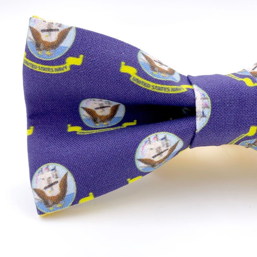 United States Navy Flag Bow Tie Etsy