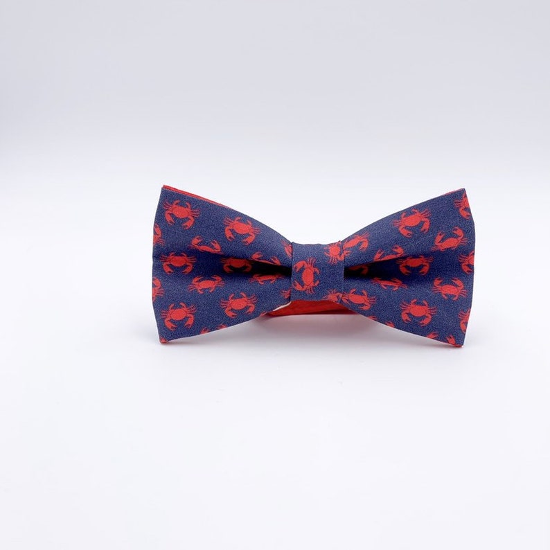 Mens Crab Bow Tie Handmade Bow Tie Mens Bowties by - Etsy