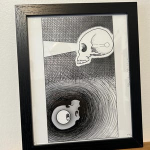Eigengrau Oracle Deck Art Print - PERSPECTIVE / REALITY