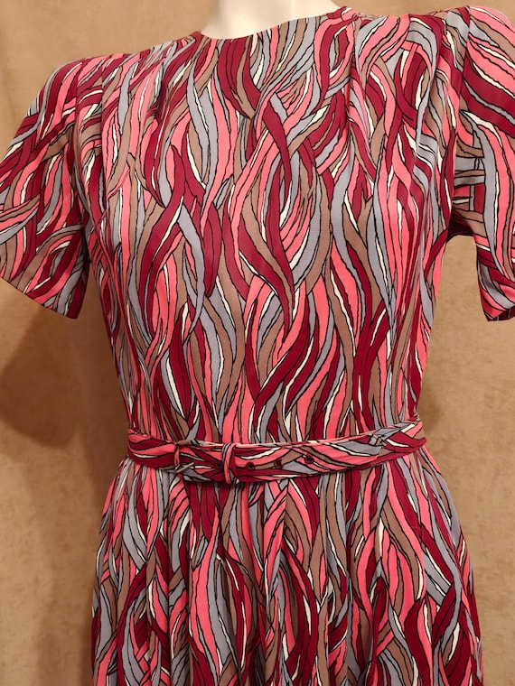 Vintage Casual Maker St Frankl size 12 multi color dress
