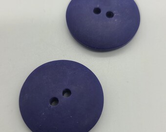 2 Dark Blue Buttons