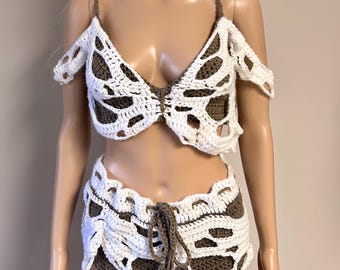 Ripped Crochet Fairy Outfit