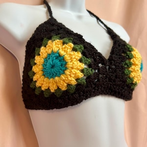 Crochet Flower Top