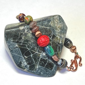 Multi-bead fiesta bracelet: CHARITY DONATION